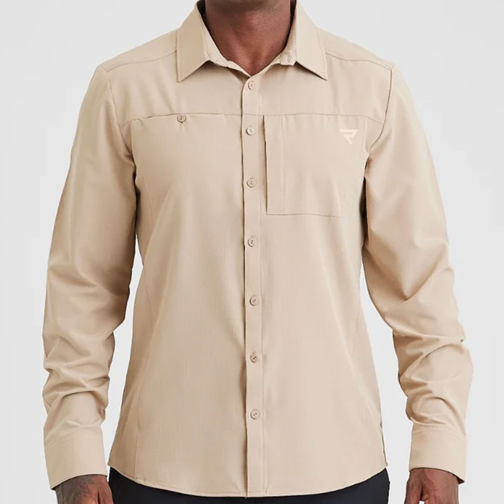 Military Style Shirt – Khaki Edition